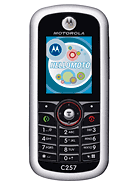 Motorola C257 Specifications