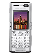 Sony Ericsson K600 Specifications